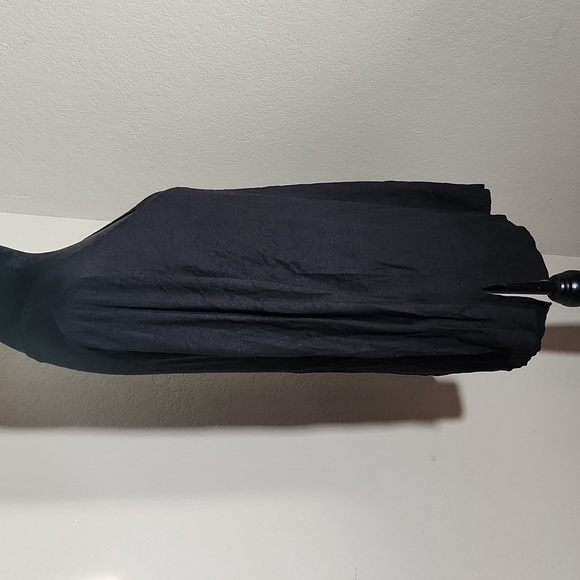 Apt 9 Sweater Large black vneck top sweater - Picture 4 of 12